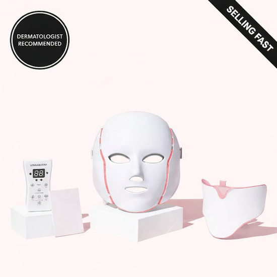 LUNARSHINE RegenMask™ LED & Microcurrent Mask for Lifting Jowls, Cheeks, and Lower Face